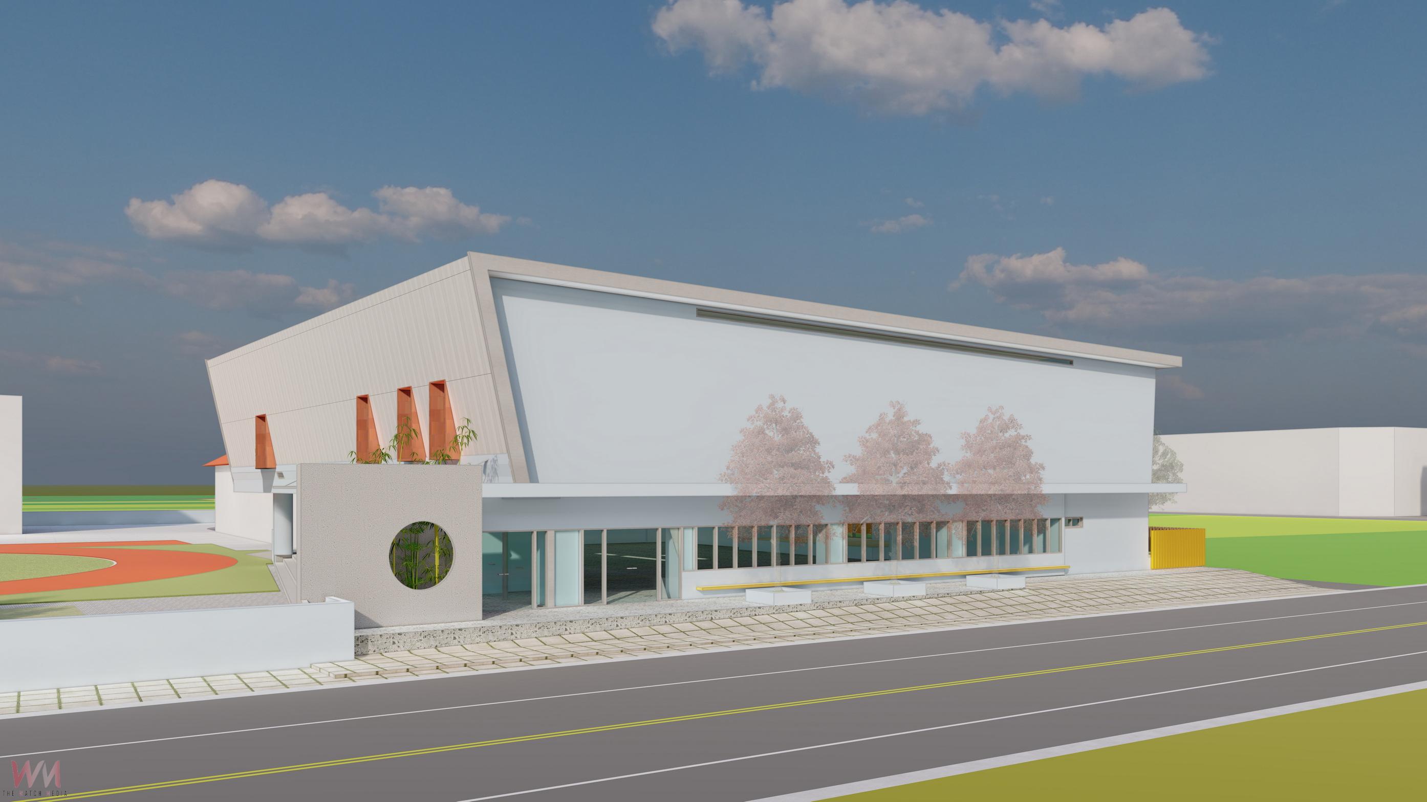 (有影片)/竹塘國中曉陽館重建工程動土 二年後畢業典禮可望舉行 - https://www.watchmedia01.com