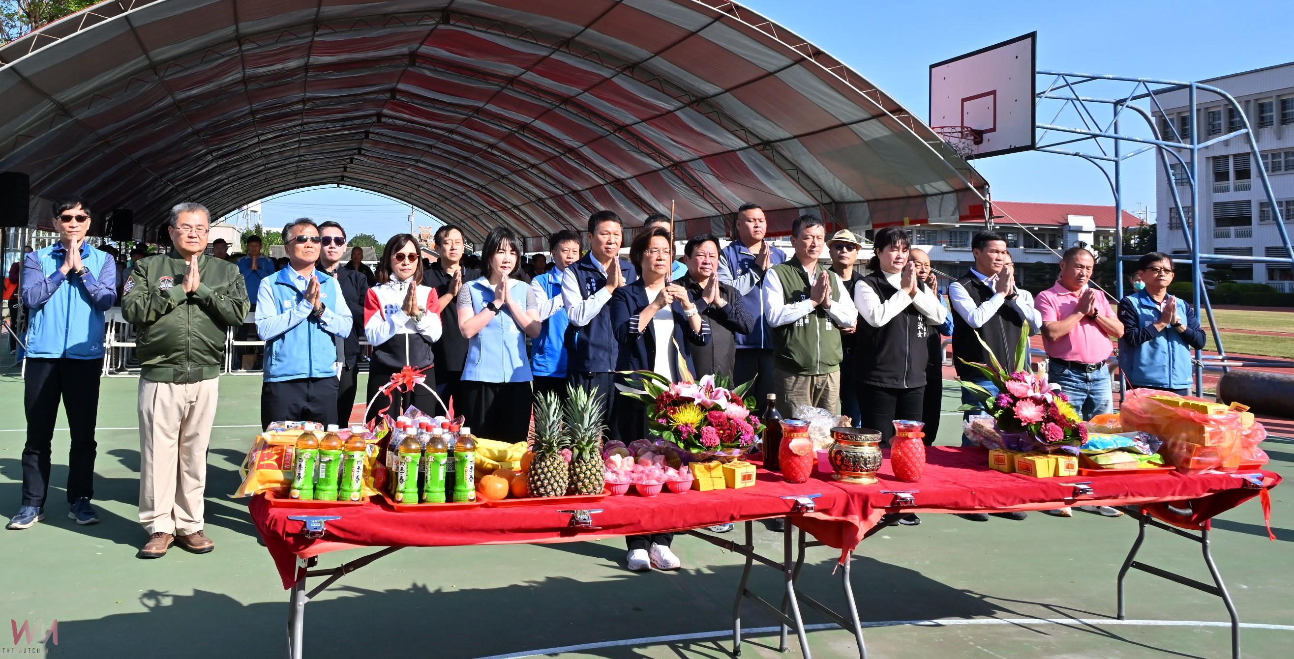 (有影片)/竹塘國中曉陽館重建工程動土 二年後畢業典禮可望舉行 - https://www.watchmedia01.com