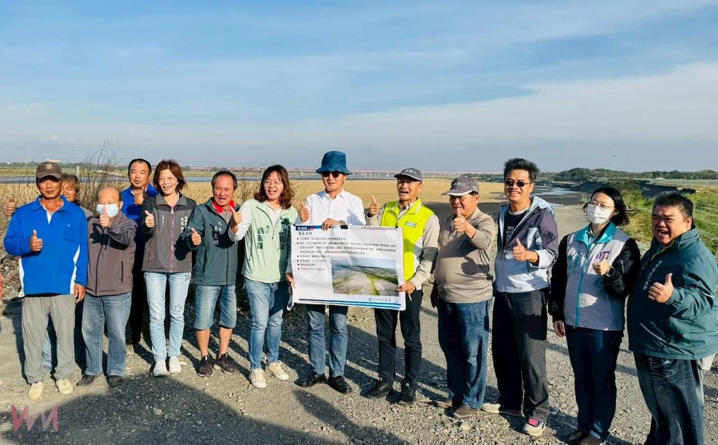 濁水溪下溪墘堤防提前四月完工 劉建國督辦防汛工程全力加速 - https://www.watchmedia01.com