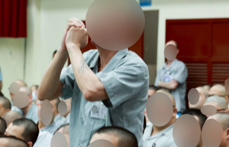 圖文:黃國彰理事長 以易經走進監獄 生命教育扭轉更生人未來(圖文:莊尚諭/提供)。