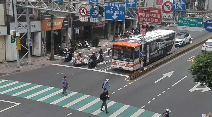 《圖說》永和區永和路調撥車道示意圖。〈交通局提供〉