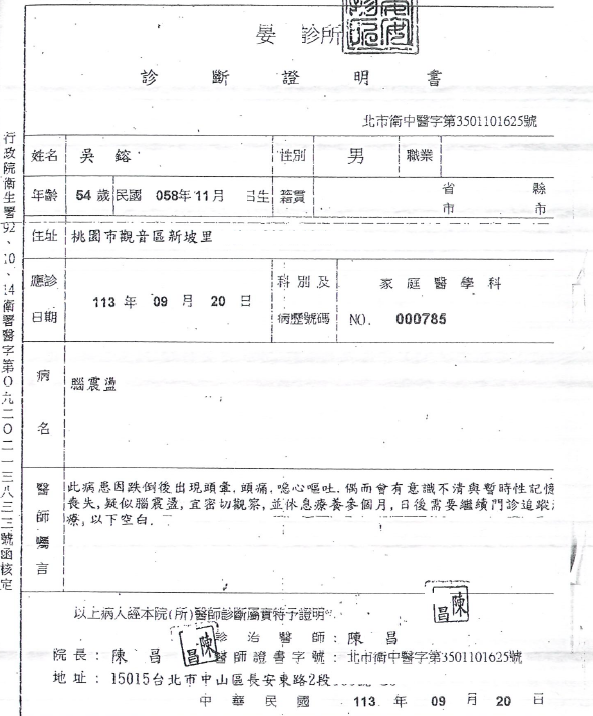 龍華人企業家聯誼會新春晚宴登場 校友暖捐助學金回饋母校 診斷證明書 0