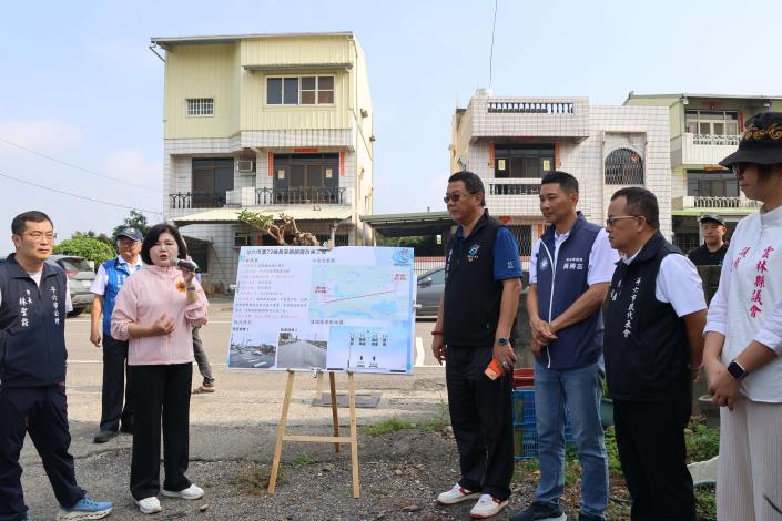 提升行的安全與舒適  雲縣斥資600萬改善斗六雲72長安路