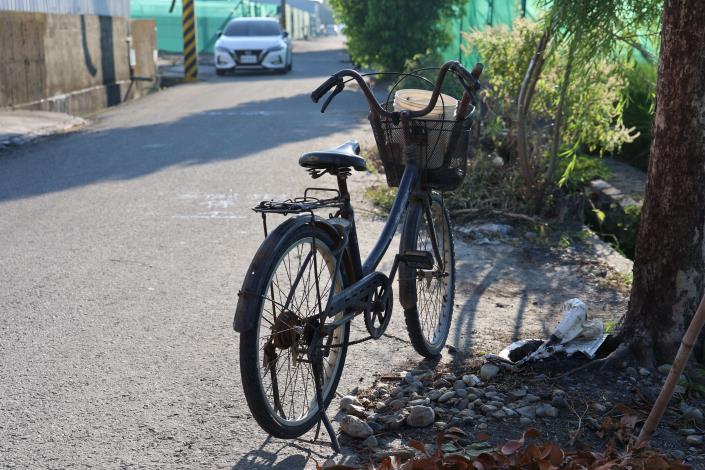 大華村巫久厝庄內道路因樹根橫生造成路面凹凸不平，影響用路人安全